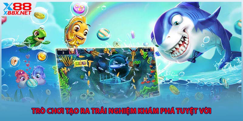 Trò chơi tạo ra trải nghiệm khám phá tuyệt vời 